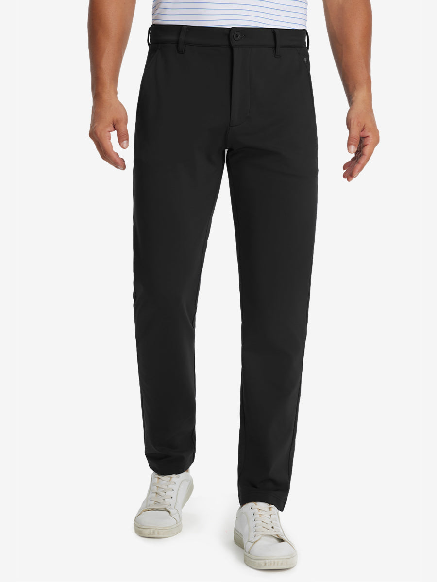 Golf Lightweight Fleece Lined Dress Pants - MAELREG White / 30 / 32 Inch Golf Lightweight Fleece Lined Dress Pants - MAELREG White / 30 / 32 Inch