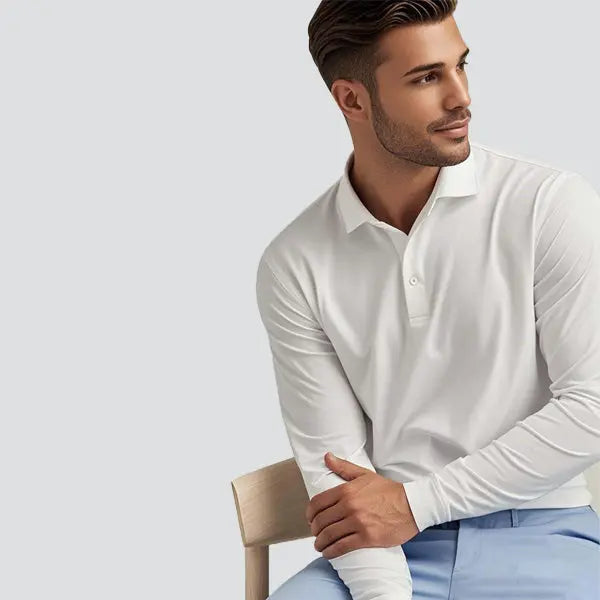 Men's Long Sleeve Polos