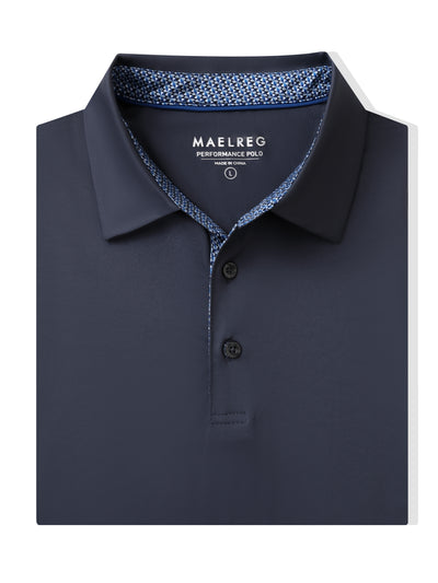 Men's Solid Jersey Golf Shirts-Dark Grey