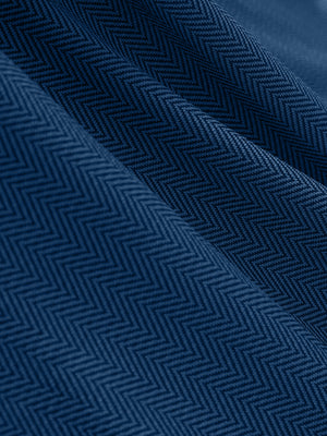 Moisture Wicking Long Sleeve Herringbone Polo Shirts