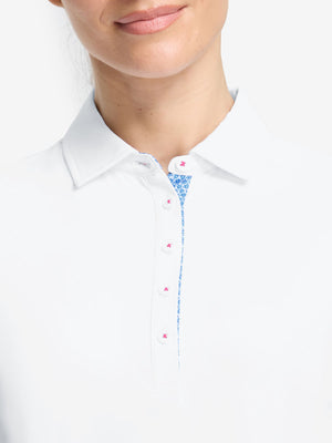 Women’s 5 Buttons Collared Polo Shirts