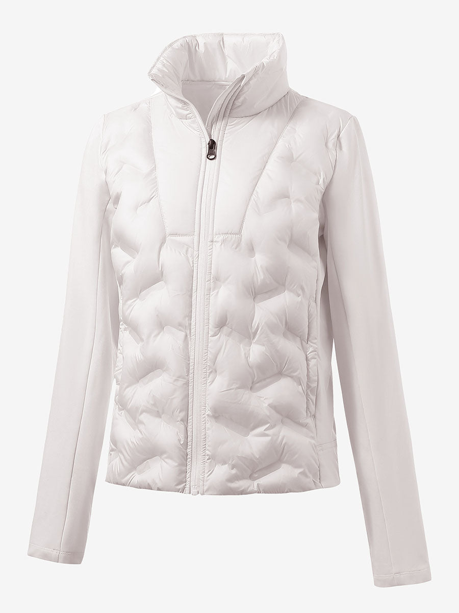 Women's Lightweight Fleece-Lined Puffer Jacket