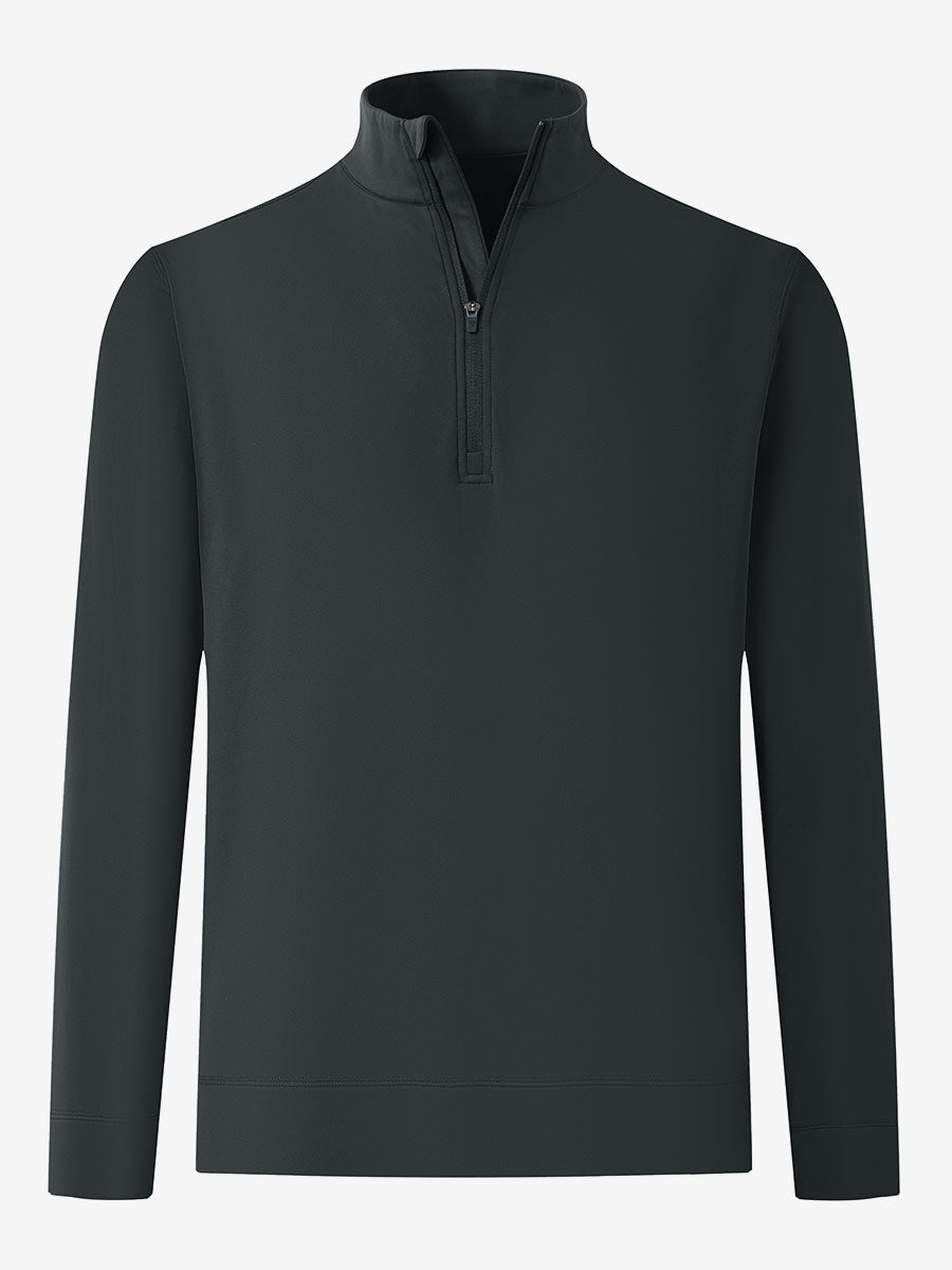 Ultra-Soft Brushed Fleece Lining Quarter zip Sweatshirt