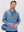 Pin-Stripe Quarter Zip with Hood