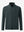 Lightweight casual fleece jacket with 5 pockets in dark grey, front 3d view showing clean lines
