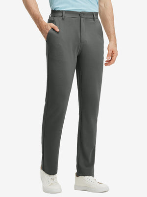 Pantalones de punto casual de negocios agradables para la piel