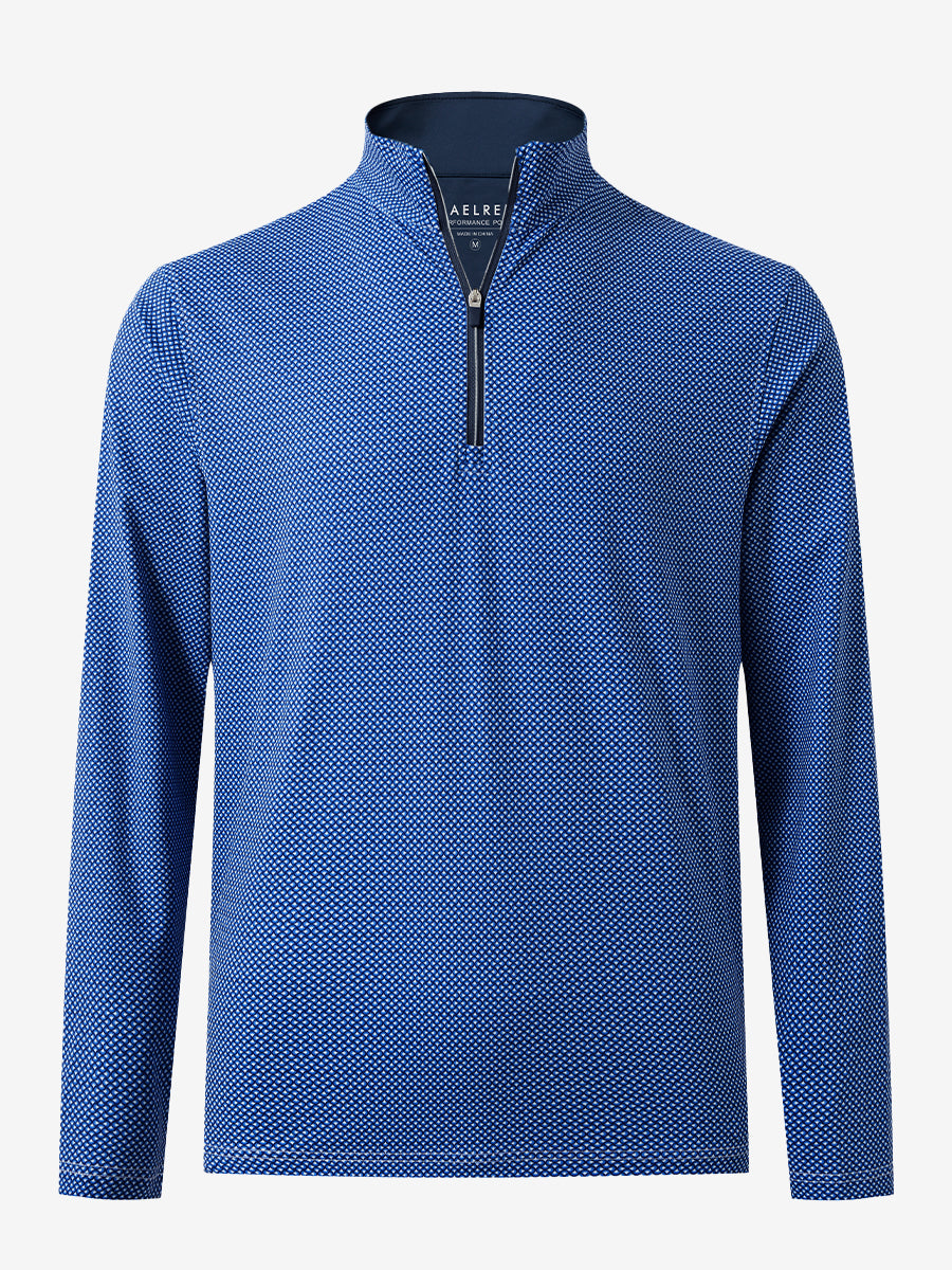 Full Print Lightweight Quarter Zip Pullover