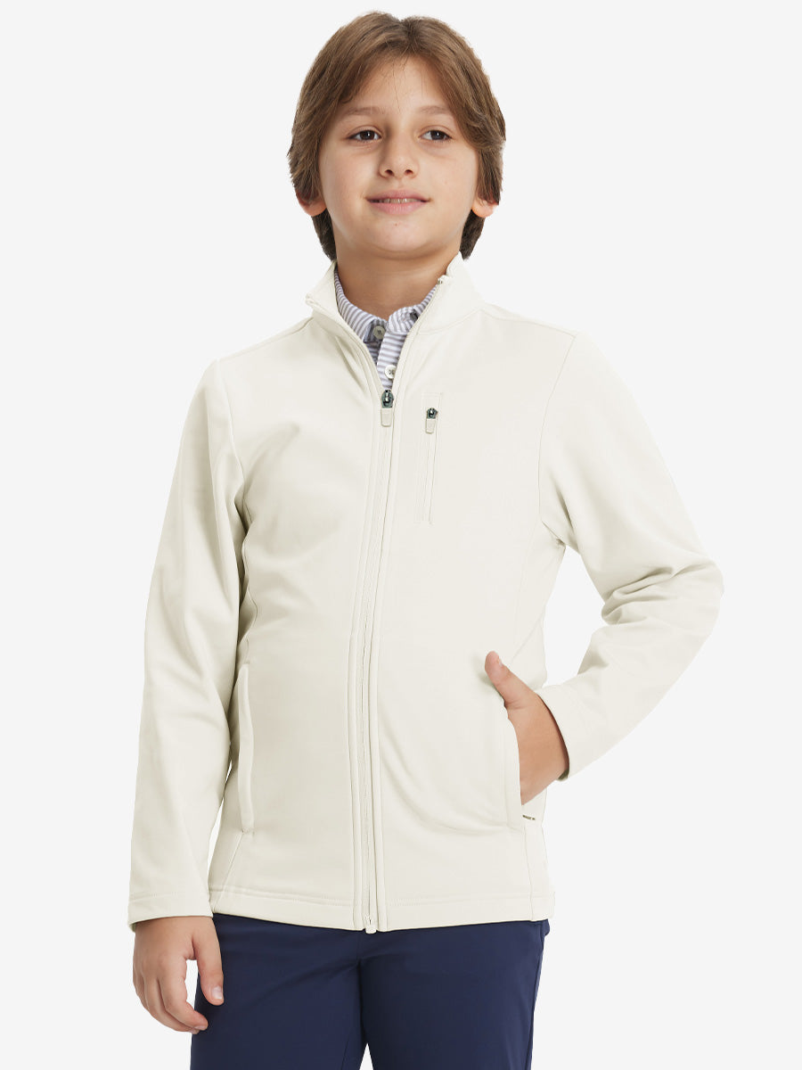 Kids Soft Lightweight Fleece Lined Jacket