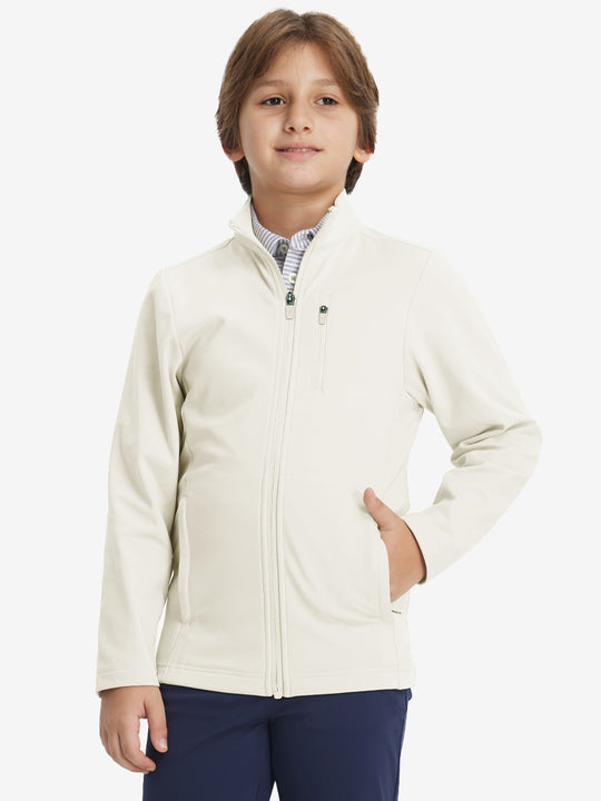 Kids Soft Lightweight Fleece Lined Jacket