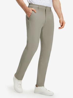 Stretch Cotton Golf Trousers with 5 Pockets