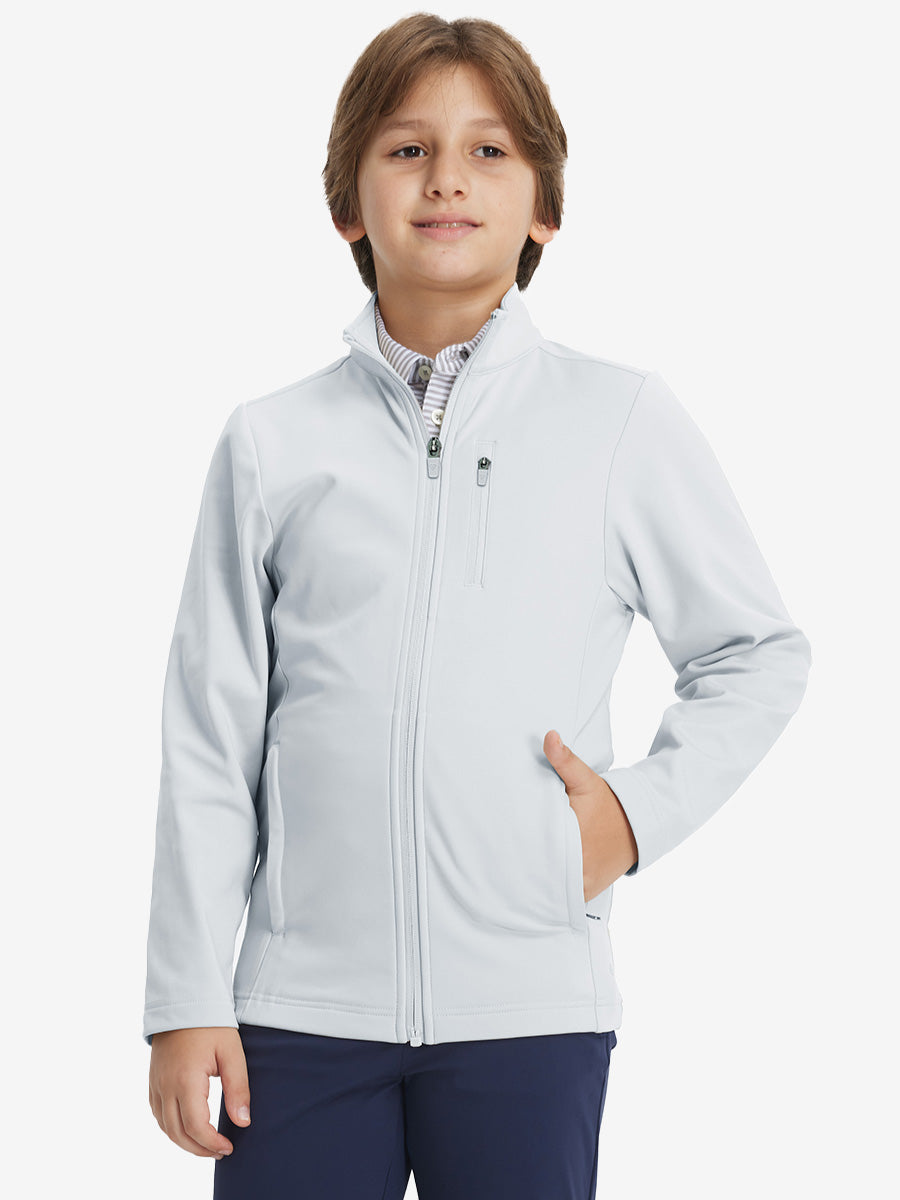 Kids Soft Lightweight Fleece Lined Jacket