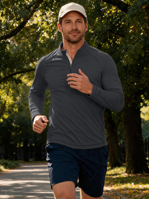 Dry Fit Athletic 1/4 Zip Sweatshirt