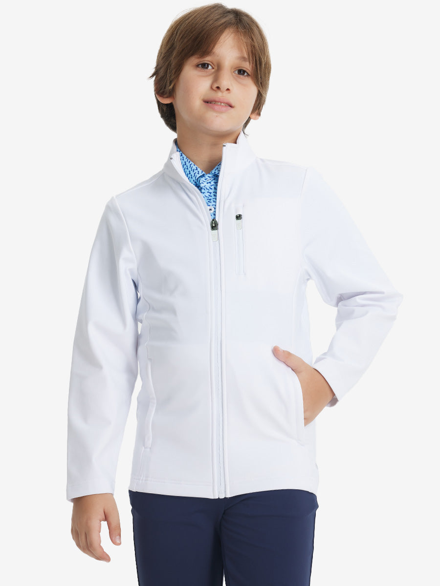Kids Soft Lightweight Fleece Lined Jacket
