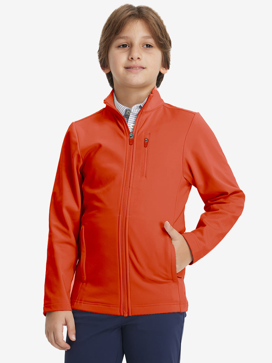 Kids Soft Lightweight Fleece Lined Jacket