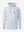 Front 3D view of youth full print hoodies pullover showing detailed fabric and fit, white golf.