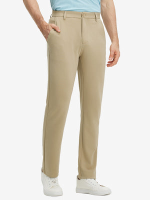 Pantalones de punto casual de negocios agradables para la piel
