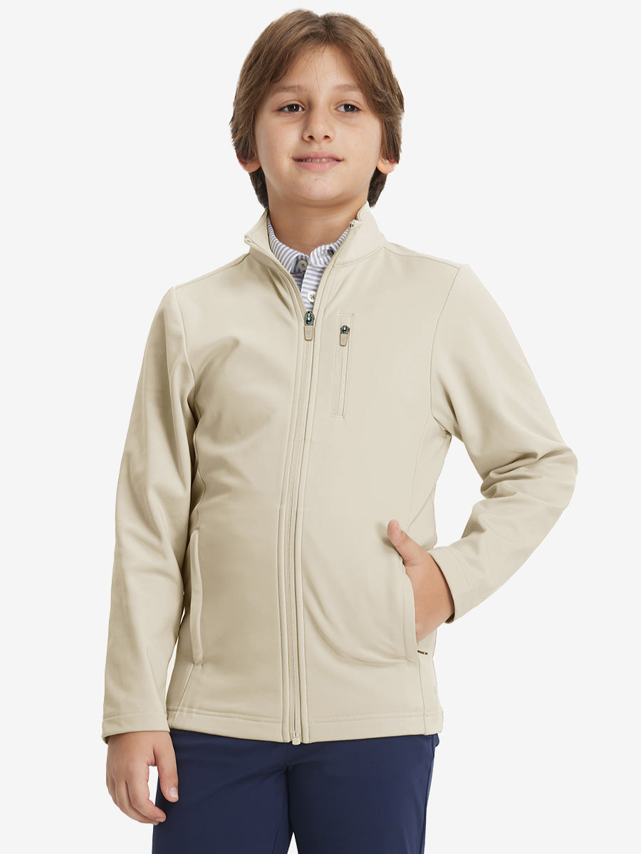 Kids Soft Lightweight Fleece Lined Jacket