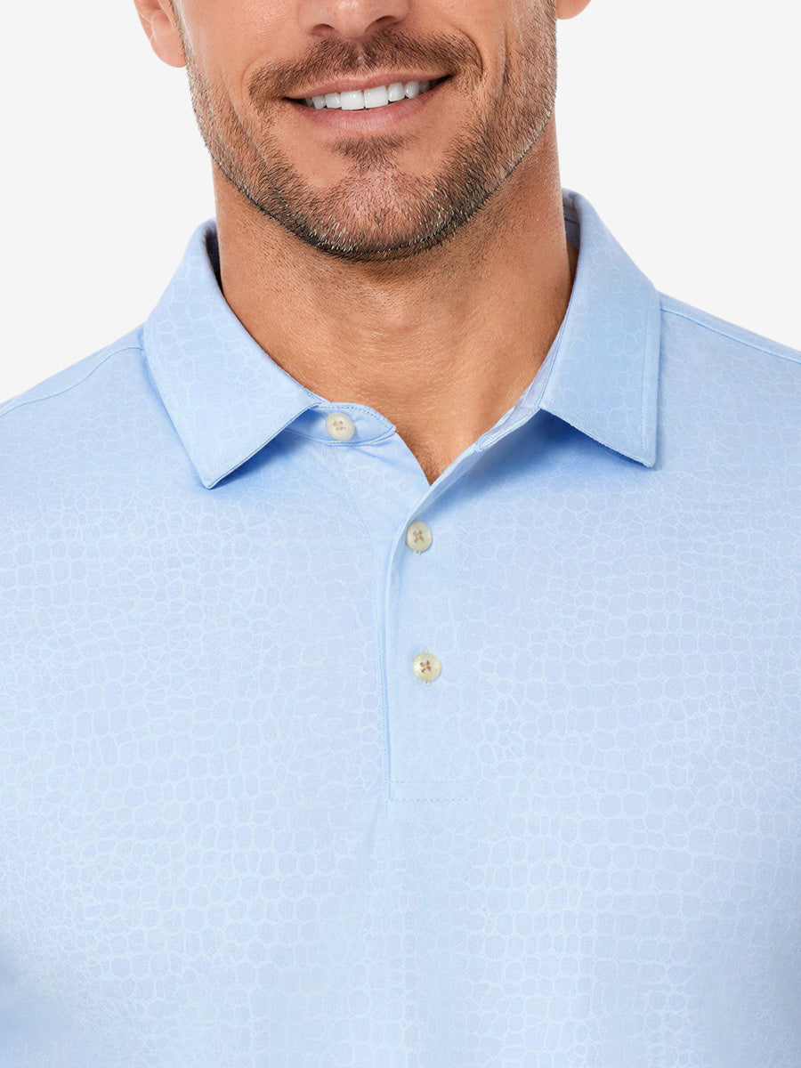 casual dress polo shirts Luciel Long Sleeve Polo Shirt