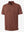 3D rendering of red flower breathable jacquard pattern 3-button golf polo