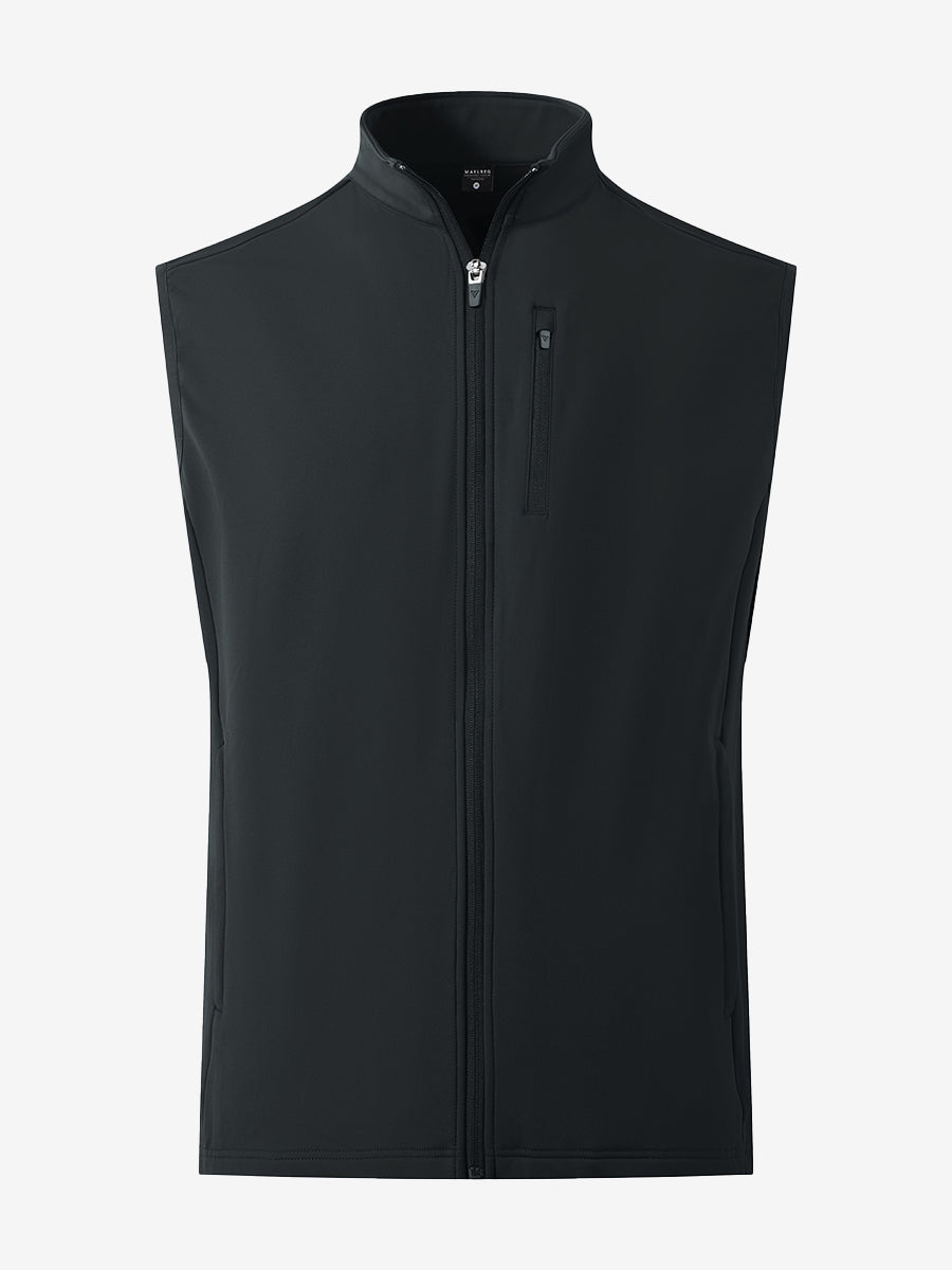 Water-Resistant Fleece Golf Vests
