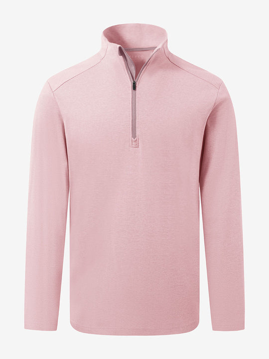Performance Heather Golf 1/4 Zip Pullover