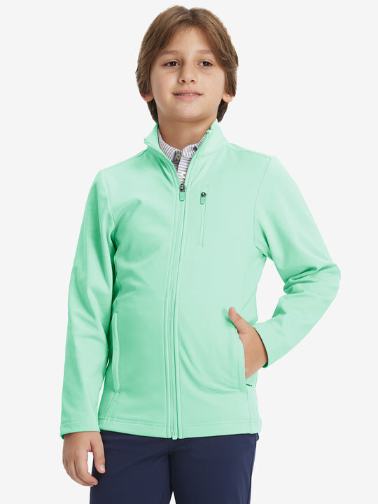 Kids Soft Lightweight Fleece Lined Jacket
