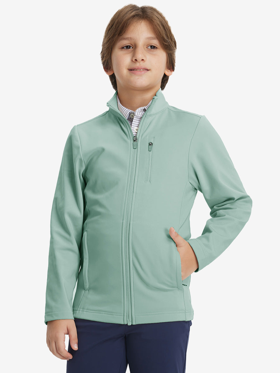 Kids Soft Lightweight Fleece Lined Jacket