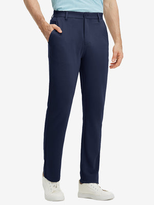 Pantalones de punto casual de negocios agradables para la piel