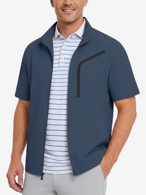 Lightweight UPF50+ Short Sleeve Golf Vests Jacket