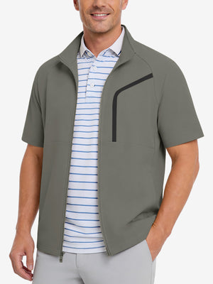 Lightweight UPF50+ Short Sleeve Golf Vests Jacket