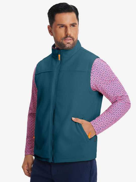 Windproof Fleece Reversible Golf Vest