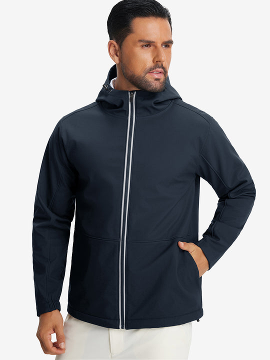 Reflective Hooded Softshell Jacket
