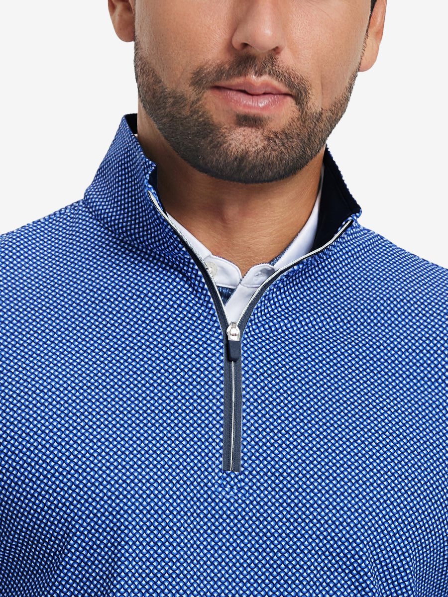 Full Print Lightweight Quarter Zip Pullover