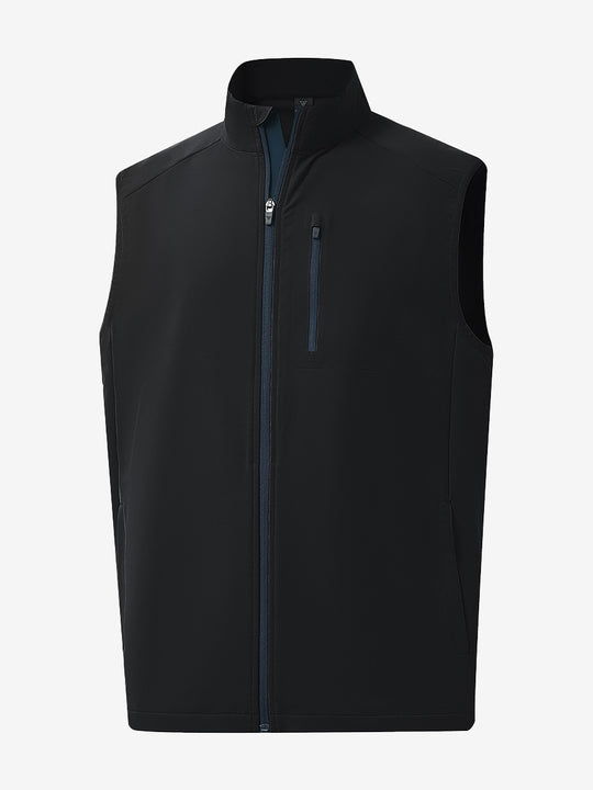 Windproof Golf Vests with Zip Pockets