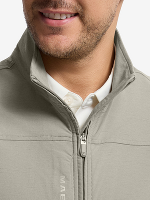 Water Resistant Vest Jacket with 5 Pockets