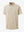 3D view of LIGHT KHAKI HEATHER Premium Stretch Heather Polo showing texture and fit.