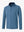 3D rendering of the Pinstripe Quarter Zip Pullover showcasing structure and design – DARK BLUE MELANGE