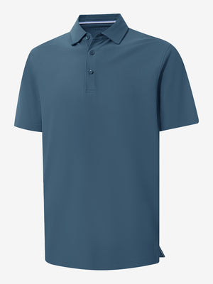 Polos de golf con cuello y textura de gofre Dry Fit