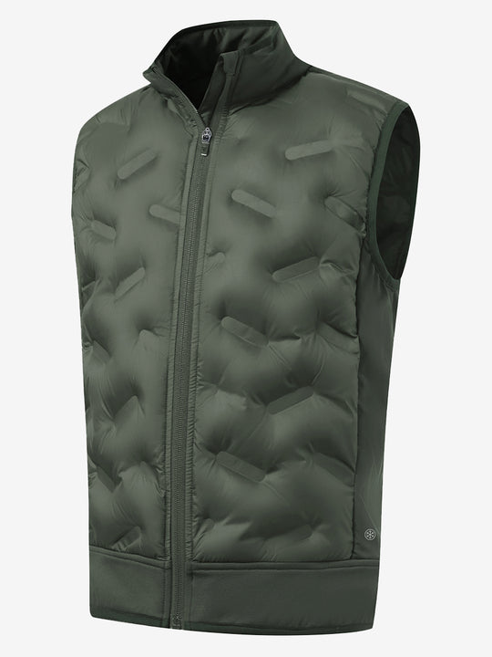Boys Full-Zip Fleece-Lined Puffer Vest