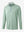 3D rendering of beryl green melange moisture wicking quarter zip pullover