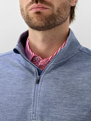 Dry Fit Texture Golf Quarter Zip Pullover