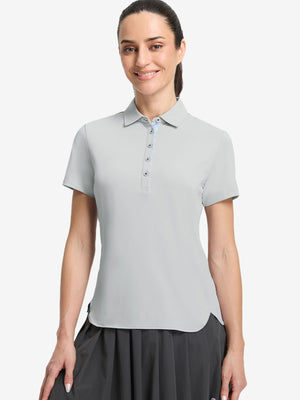 Women’s 5 Buttons Collared Polo Shirts