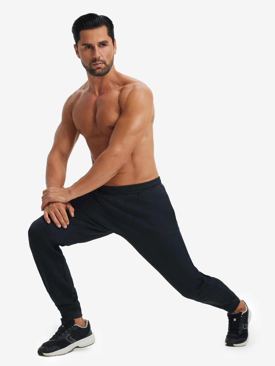 Soft Sweatpants with 4 Zipper Pockets