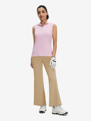 Women's High Waist Stretch Golf Pants with Pockets