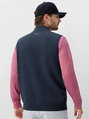 Luxury Wool Blend Warm Full Zip Vests