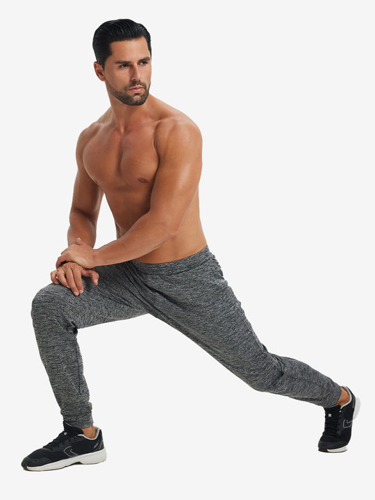 Soft Sweatpants with 4 Zipper Pockets