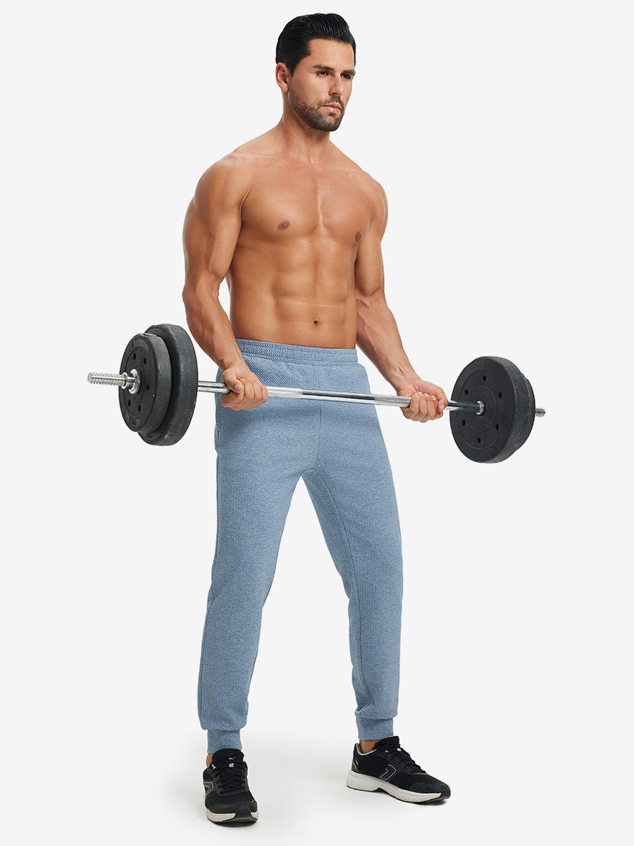 Soft Sweatpants with 4 Zipper Pockets