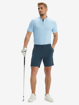 Stretch Soft Flat Front Dress Golf Shorts