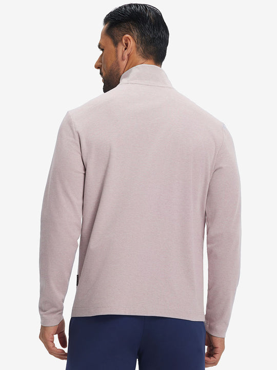 Performance Heather Golf 1/4 Zip Pullover