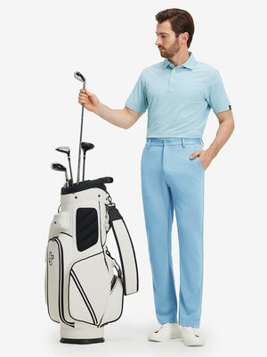 Pantalones de punto casual de negocios agradables para la piel